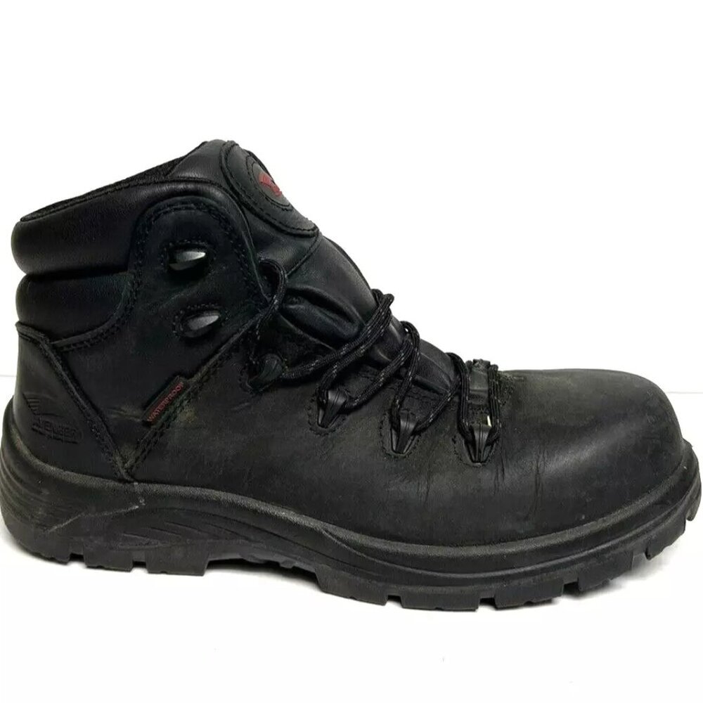 Avenger Men's Framer Comp Toe Work Boot Black, Size 9.5 M